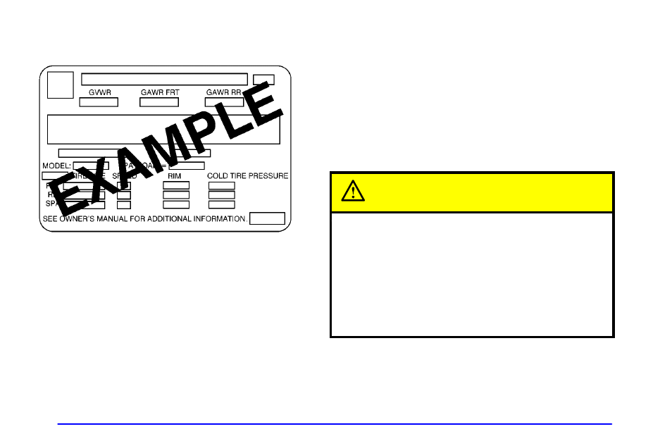 Loading your vehicle, Caution | Buick 2002 Rendezvous User Manual | Page 295 / 455