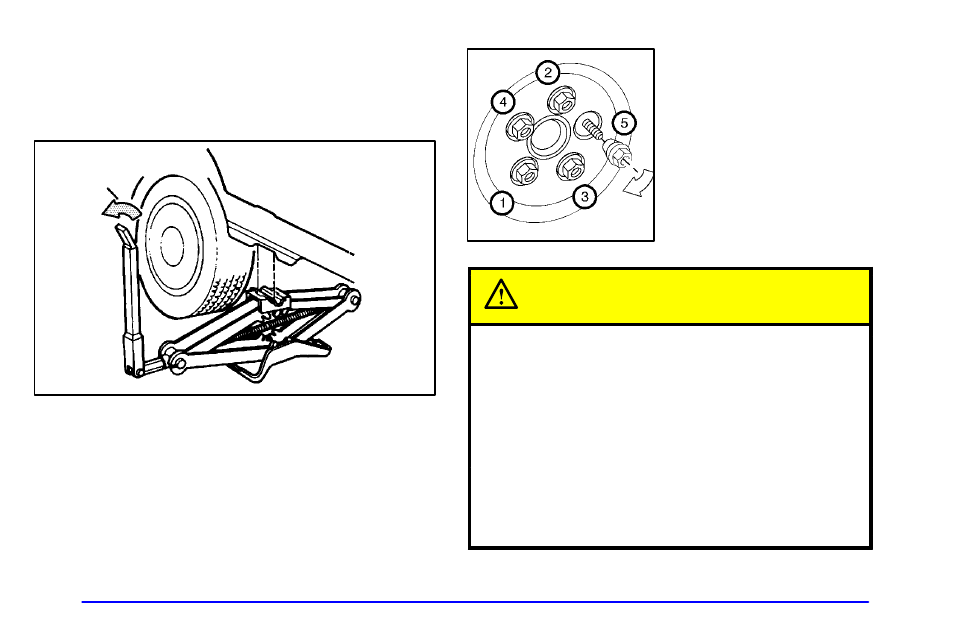 Caution | Buick 2002 Rendezvous User Manual | Page 337 / 455