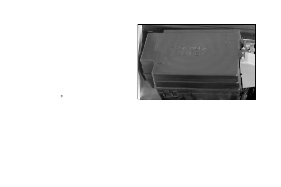 Underhood fuse block | Buick 2002 Rendezvous User Manual | Page 411 / 455