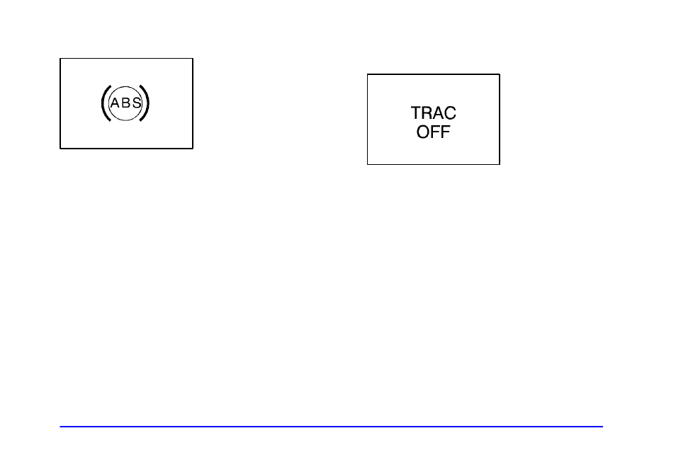 Anti-lock brake system warning light, Traction control system warning light (option) | Buick 2002 Park Avenue User Manual | Page 142 / 395