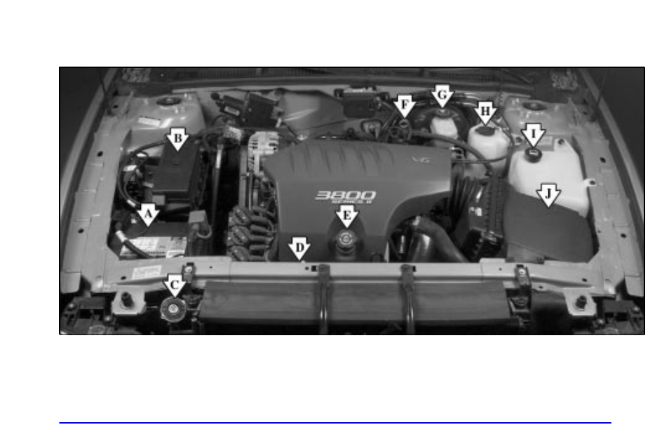 Engine compartment overview | Buick 2002 Park Avenue User Manual | Page 275 / 395