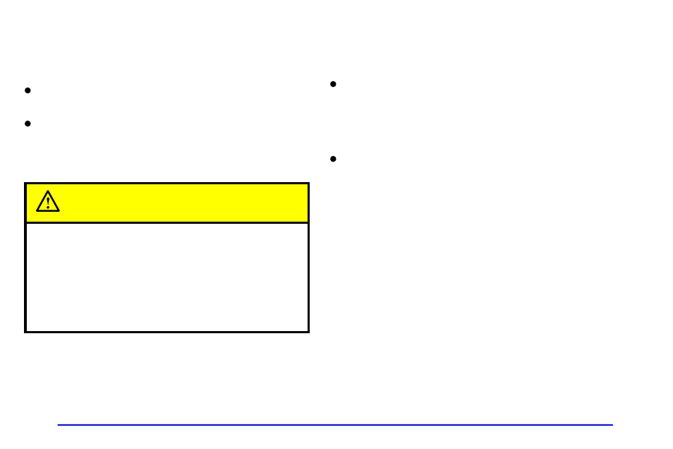 Ignition transaxle lock check, Underbody flushing service, Caution | Buick 2002 Park Avenue User Manual | Page 375 / 395