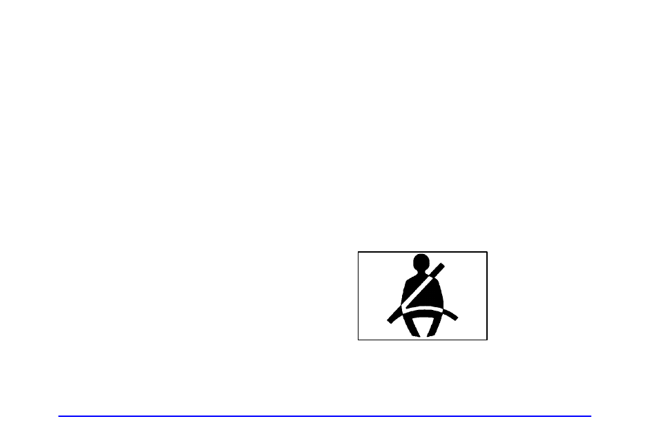 Warning lights, gages and indicators, Safety belt reminder light | Buick 2001 Park Avenue User Manual | Page 143 / 392