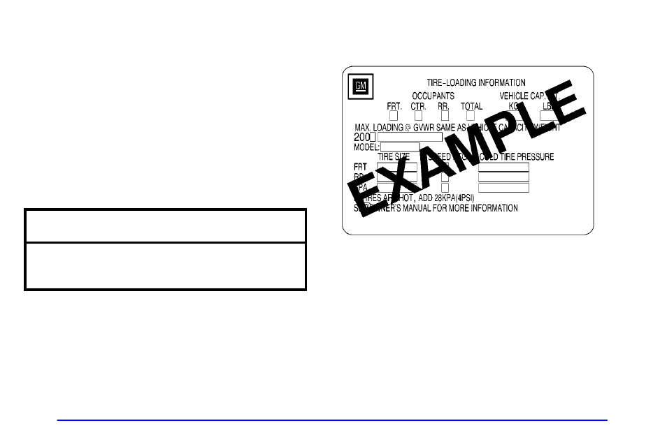 Recreational vehicle towing, Loading your vehicle, Notice | Buick 2001 Park Avenue User Manual | Page 226 / 392
