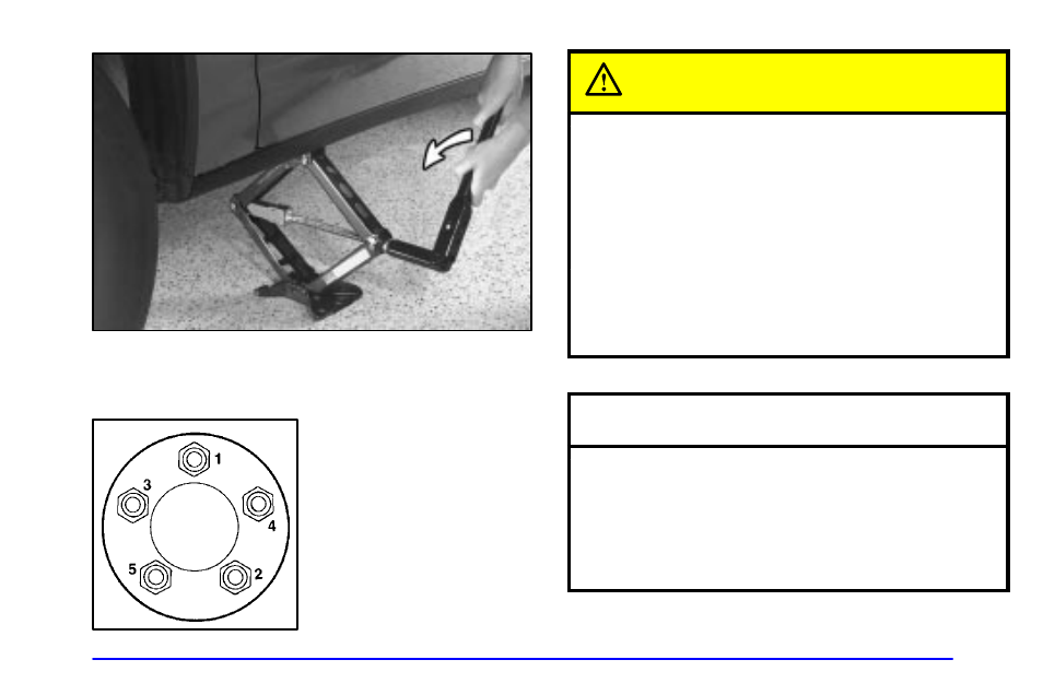 Caution, Notice | Buick 2001 Park Avenue User Manual | Page 259 / 392