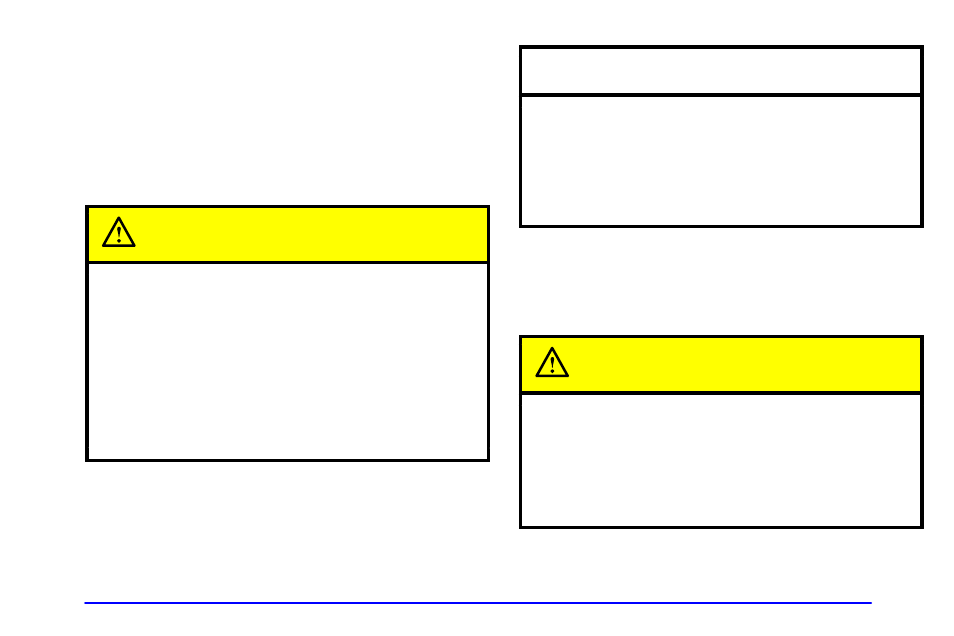 Used replacement wheels, Caution, Notice | Buick 2001 Park Avenue User Manual | Page 318 / 392