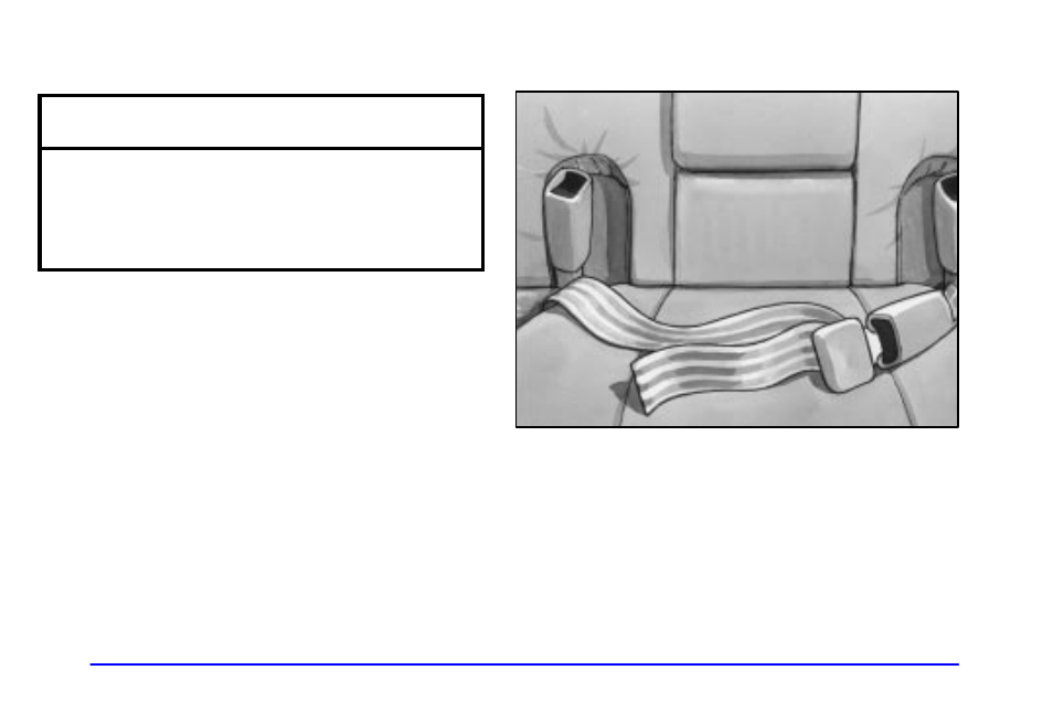 Removing the rear seat cushion, Removing the rear seat cushion notice | Buick 2001 Park Avenue User Manual | Page 335 / 392