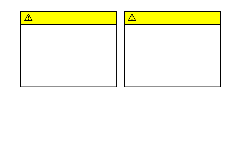 Caution | Buick 2001 Park Avenue User Manual | Page 35 / 392