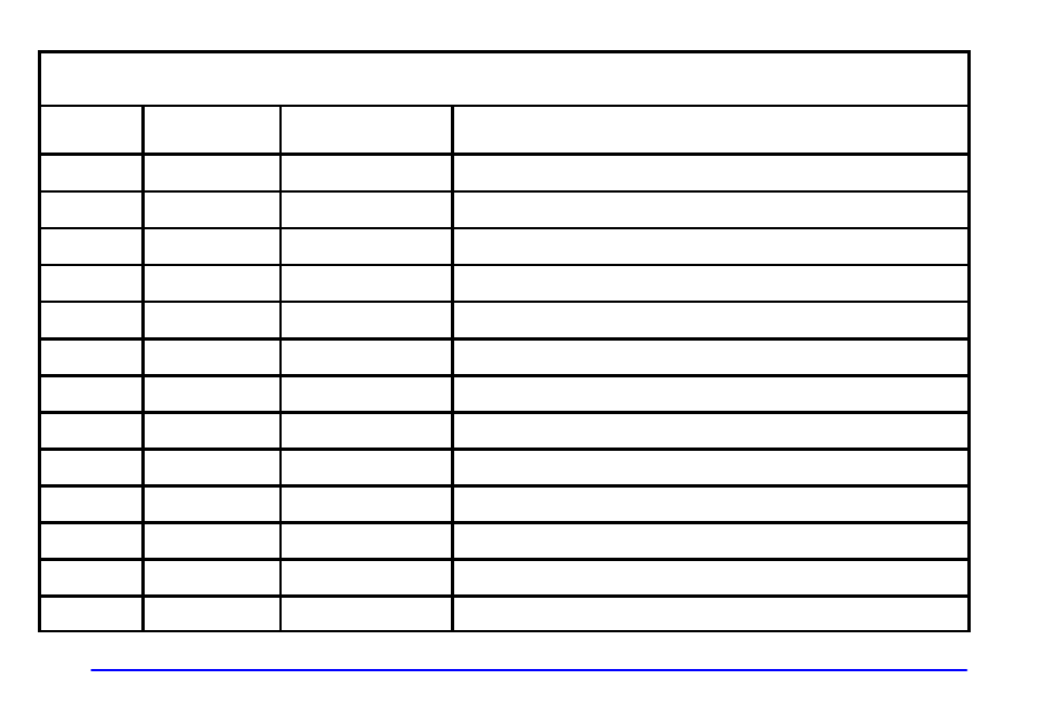 Maintenance record | Buick 2001 Park Avenue User Manual | Page 380 / 392