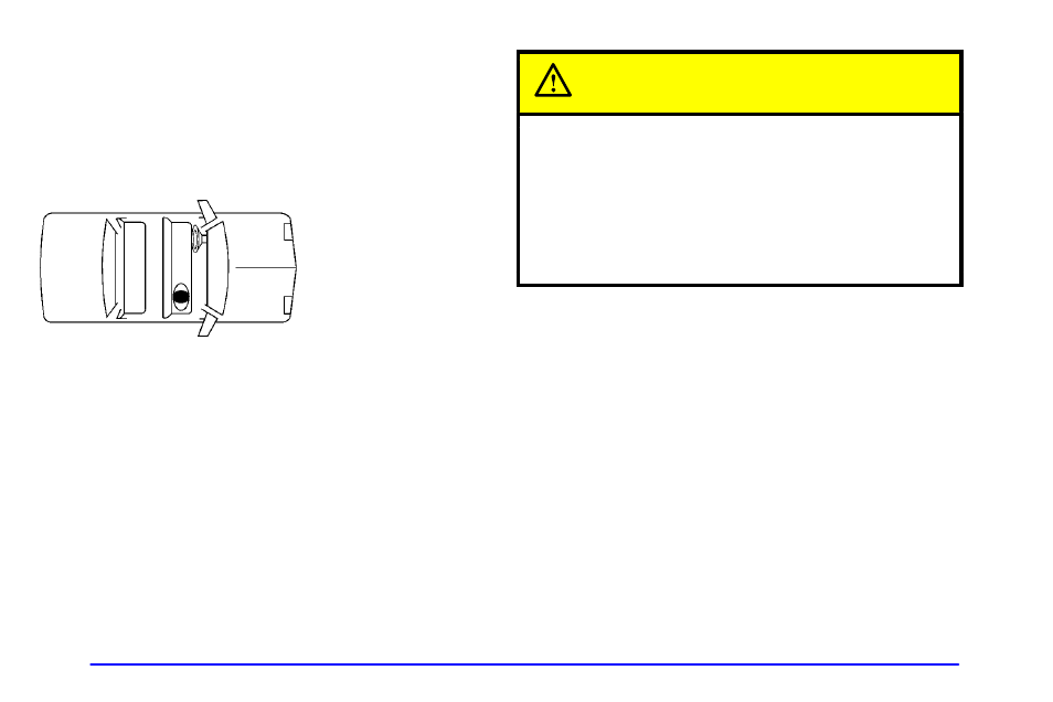 Caution | Buick 2001 Park Avenue User Manual | Page 62 / 392