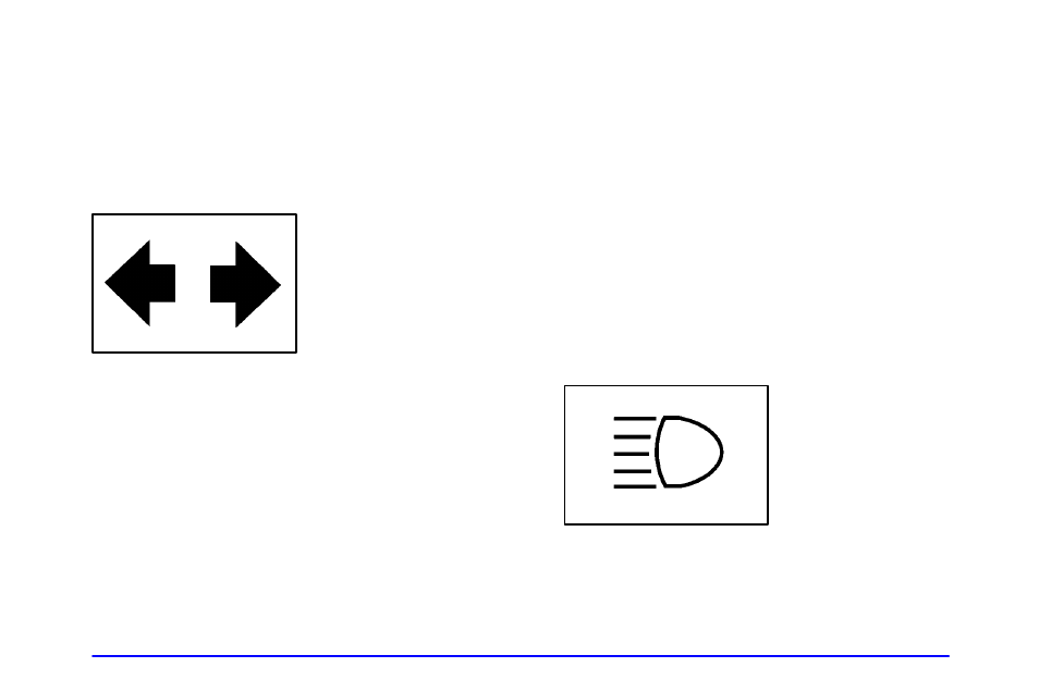 Turn signal and lane change indicator, Headlamp high/low-beam changer | Buick 2001 Century User Manual | Page 107 / 351