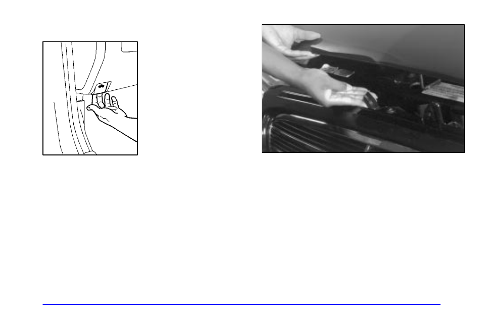 Hood release | Buick 2001 Century User Manual | Page 259 / 351