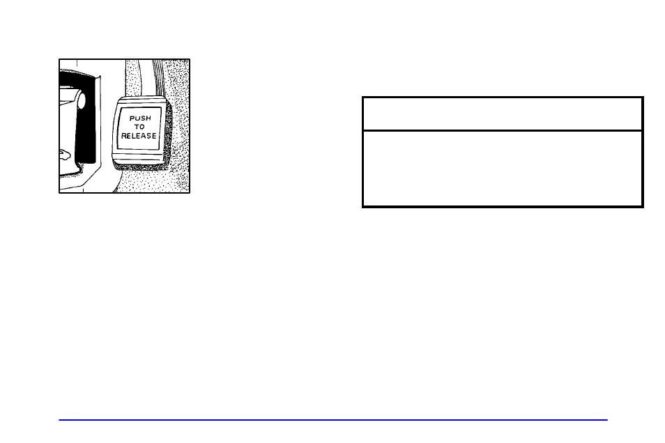 Parking brake, Notice | Buick 2000 Park Avenue User Manual | Page 92 / 392