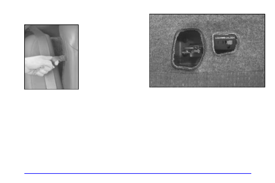 Split folding rear seat (if equipped) | Buick 2000 Century User Manual | Page 17 / 344