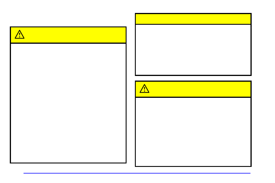 Caution | Buick 2000 Century User Manual | Page 34 / 344