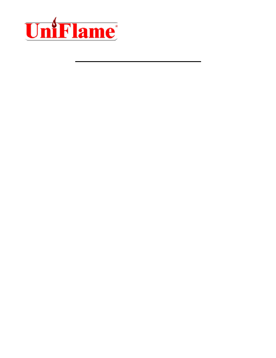 1 year limited warranty | Uniflame SC2001-1S User Manual | Page 11 / 11