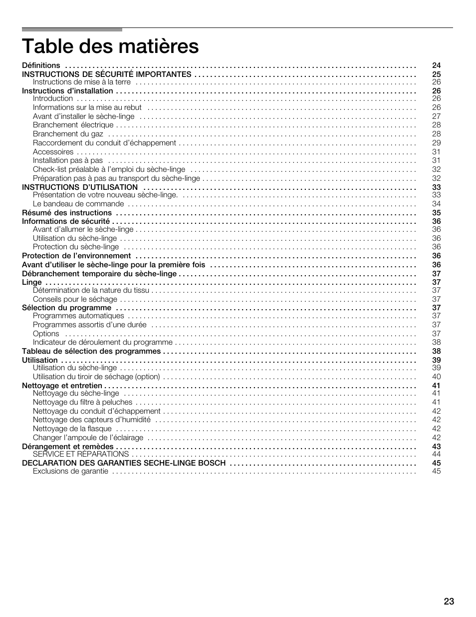 Bosch WTMC352SUC User Manual | Page 23 / 68