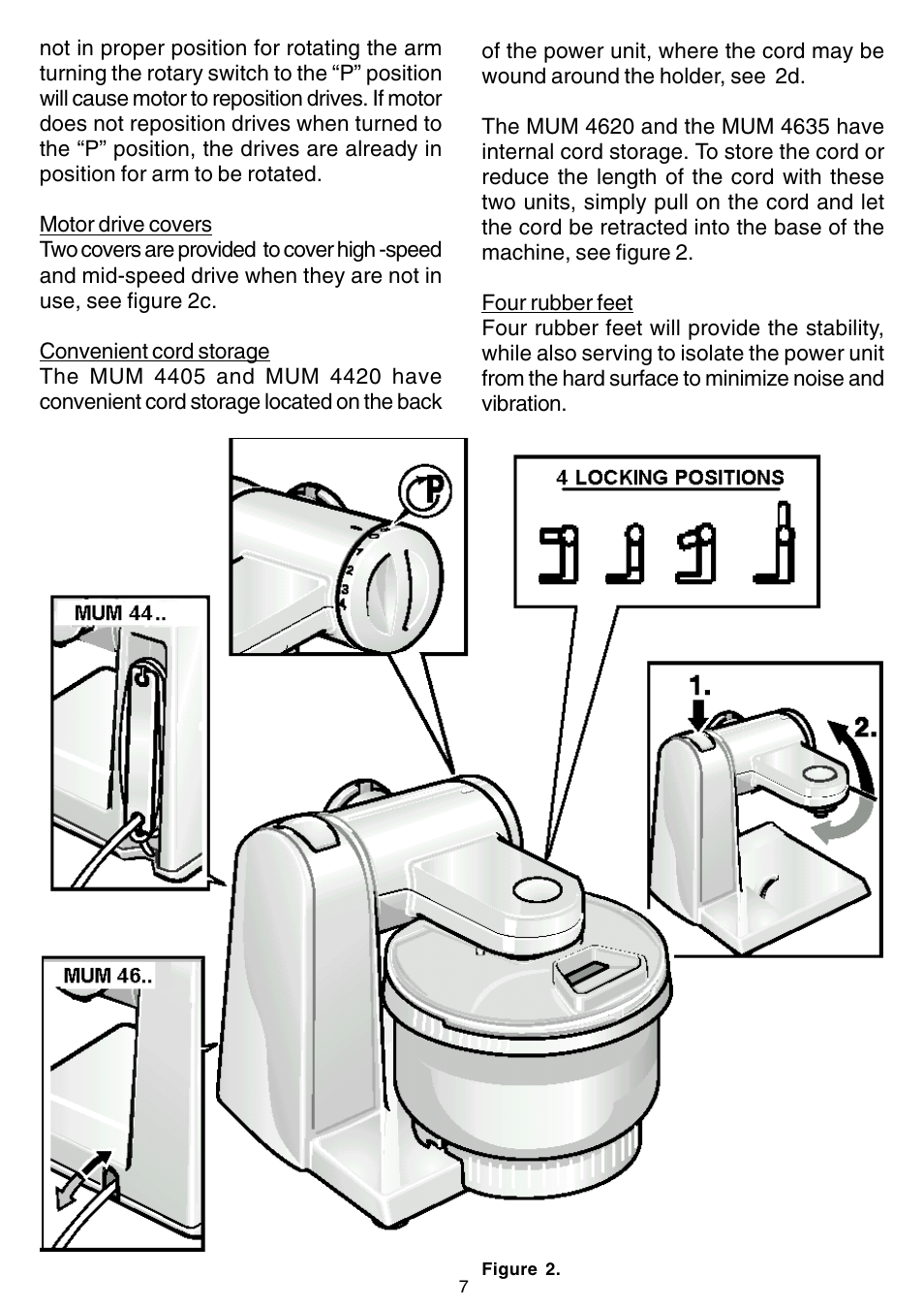 Bosch MUM 4405 UC User Manual | Page 7 / 24