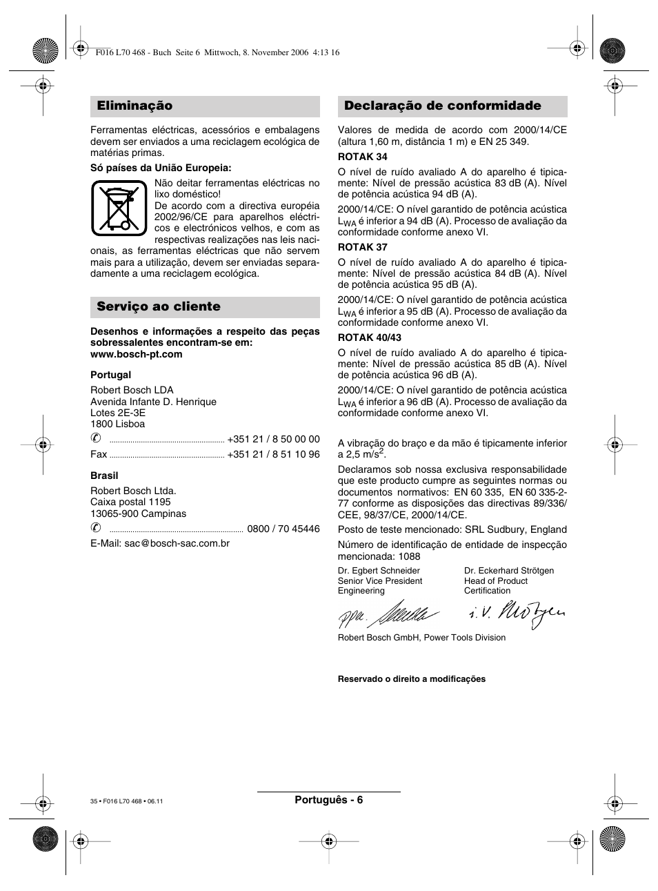 Bosch ROTAK 37 User Manual | Page 35 / 171