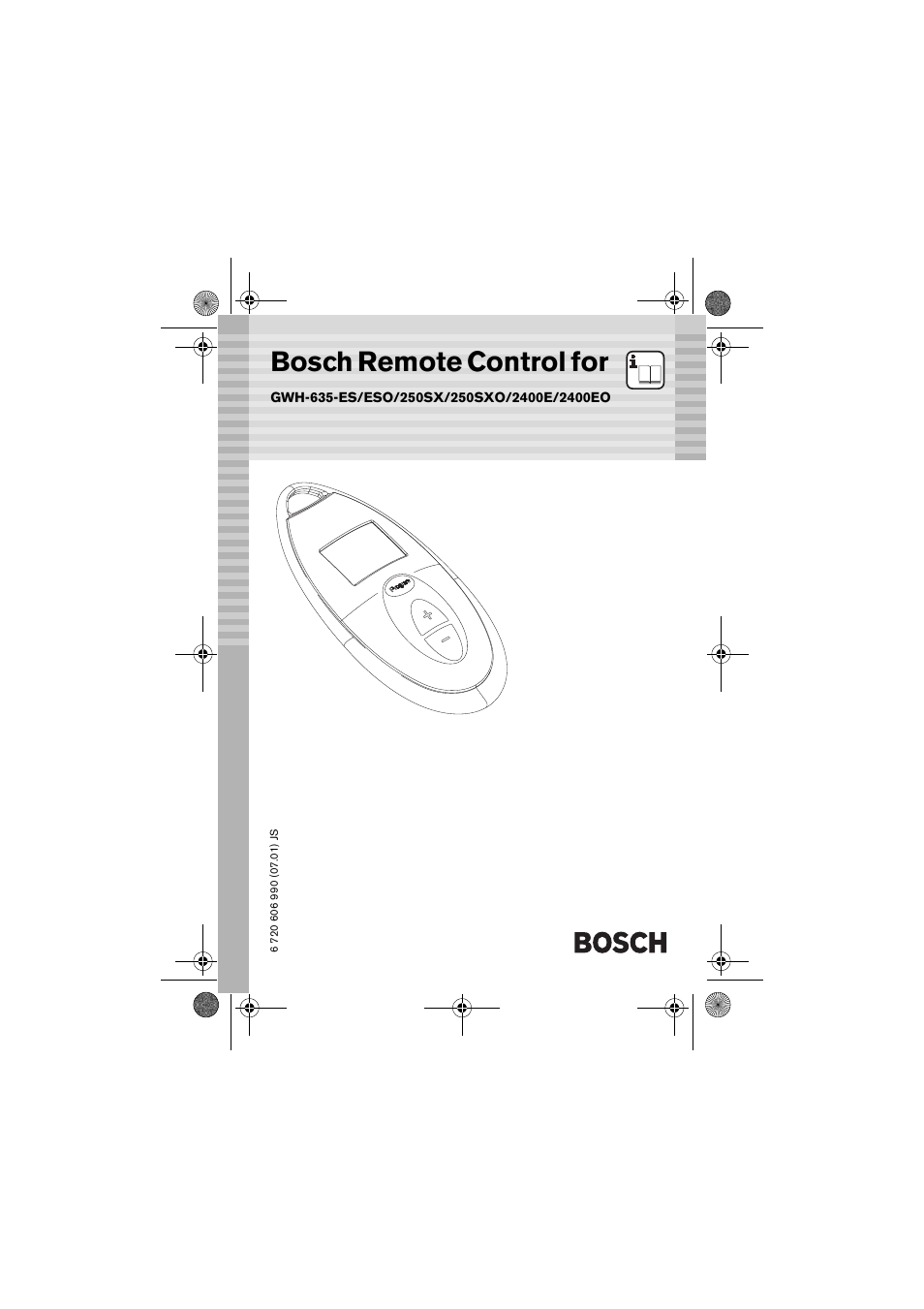 Bosch 2400EO User Manual | 16 pages