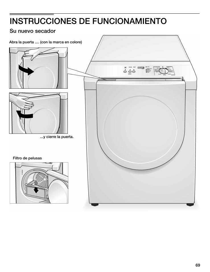 Instrucciones de funcionamiento | Bosch WTMC 3500UC User Manual | Page 69 / 84