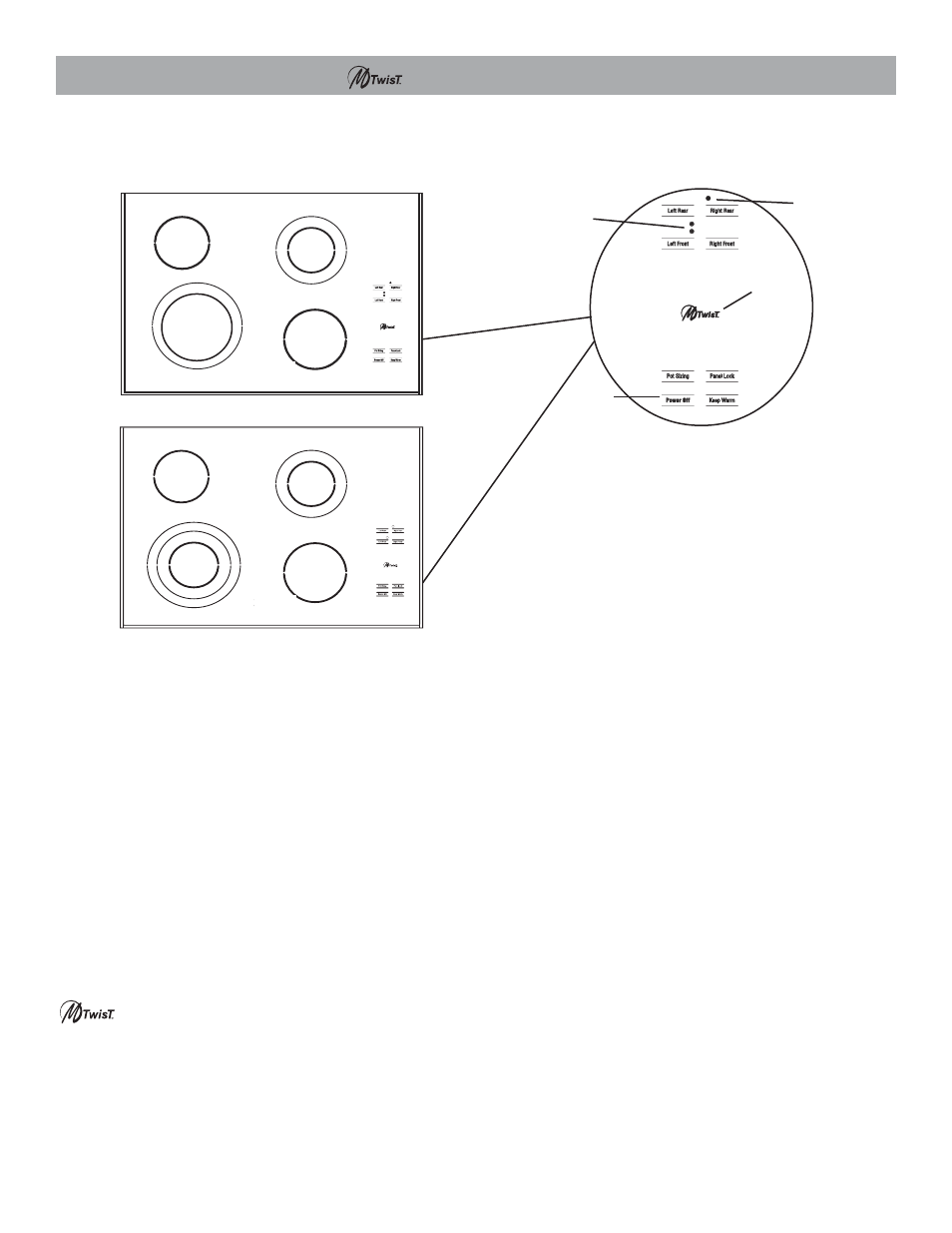 Cooktop features | Bosch HES255U User Manual | Page 13 / 36