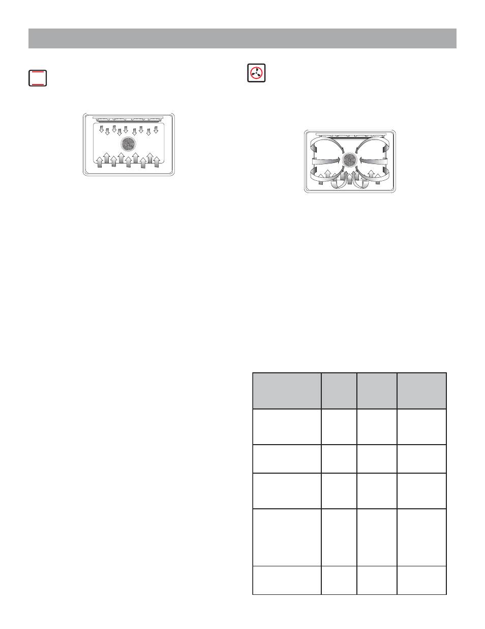 Oven modes - bake and convection bake, Bake, proof (some models) and, Convection bake warm | Bosch HES255U User Manual | Page 16 / 36