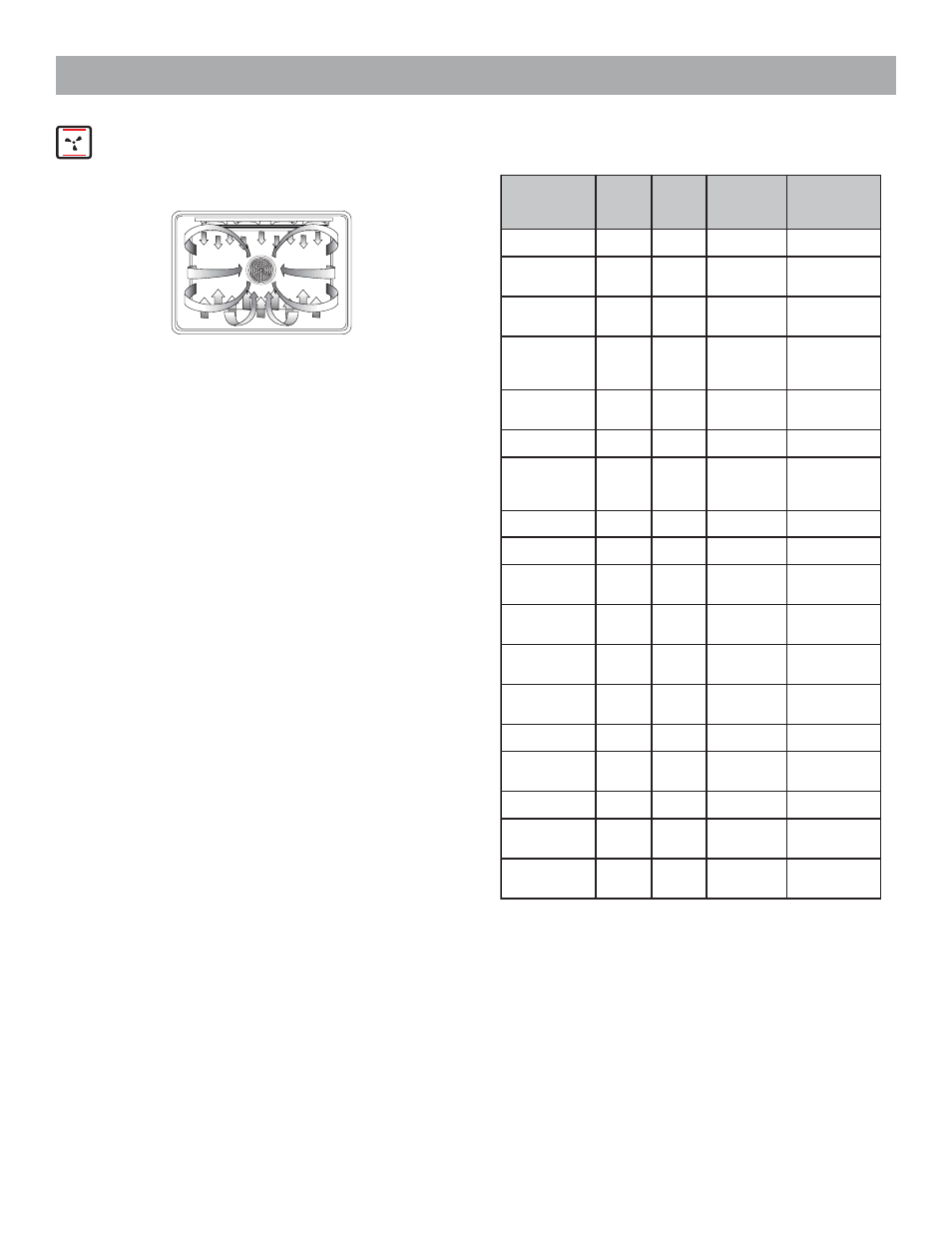 Oven modes -convection roast, Convection roast, Page 15 | Rich, golden browning for best results, Do not cover meat or use cooking bags, Convection roast chart | Bosch HES255U User Manual | Page 18 / 36