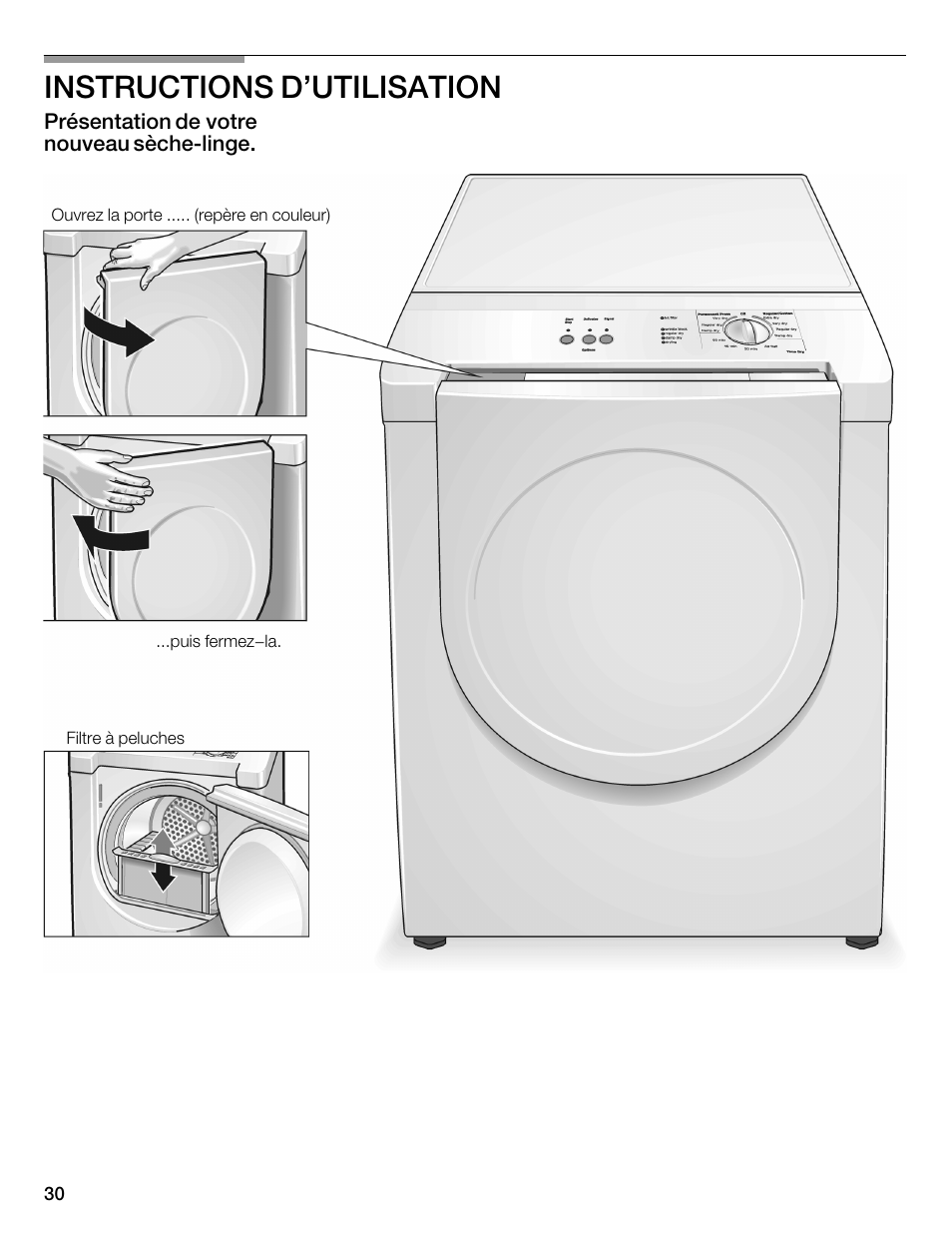 Instructions d'utilisation | Bosch WTMC1301CN User Manual | Page 30 / 64