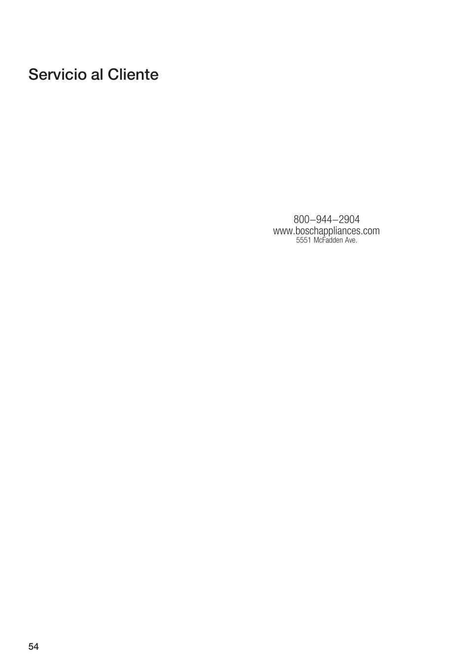 Servicio al cliente | Bosch ET 74 User Manual | Page 54 / 56