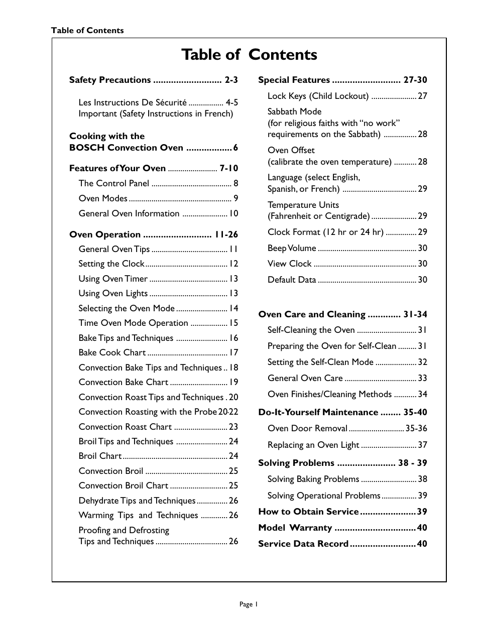 Bosch HBL 74 User Manual | Page 3 / 44