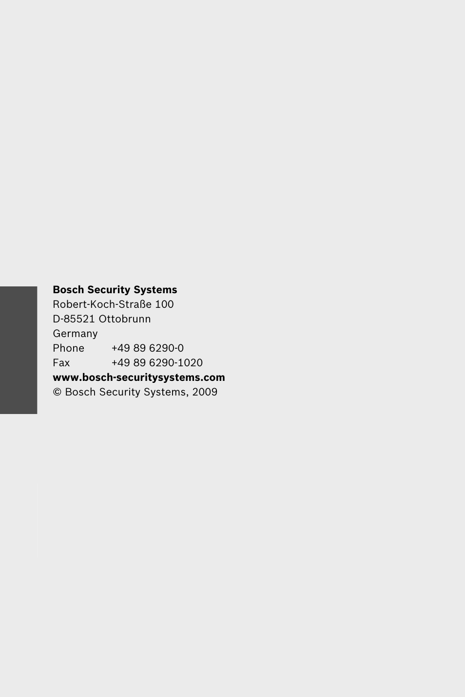 Bosch 2 User Manual | Page 16 / 16