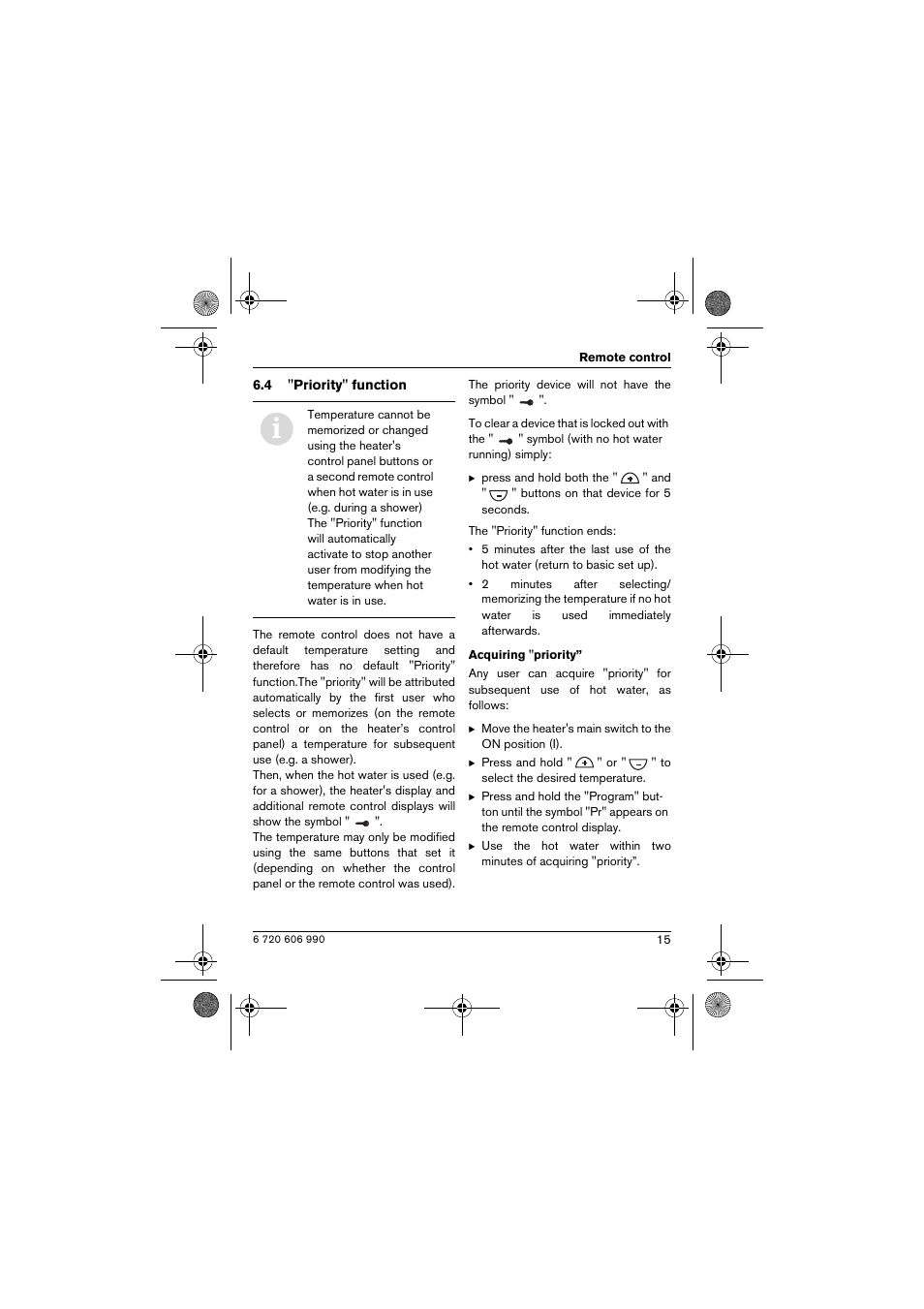 Bosch GWH-635-ESO User Manual | Page 15 / 20