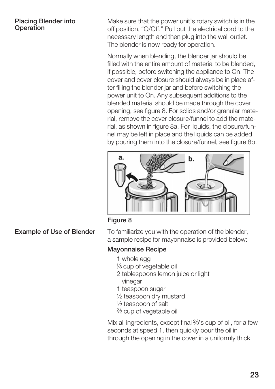 Bosch MUM 4750 UC User Manual | Page 23 / 38