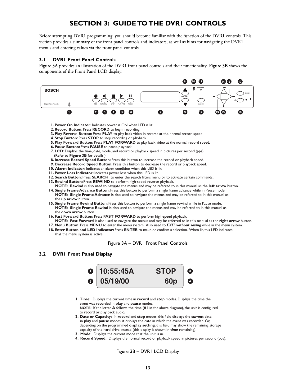 Bosch DVR1EP32A User Manual | Page 13 / 40