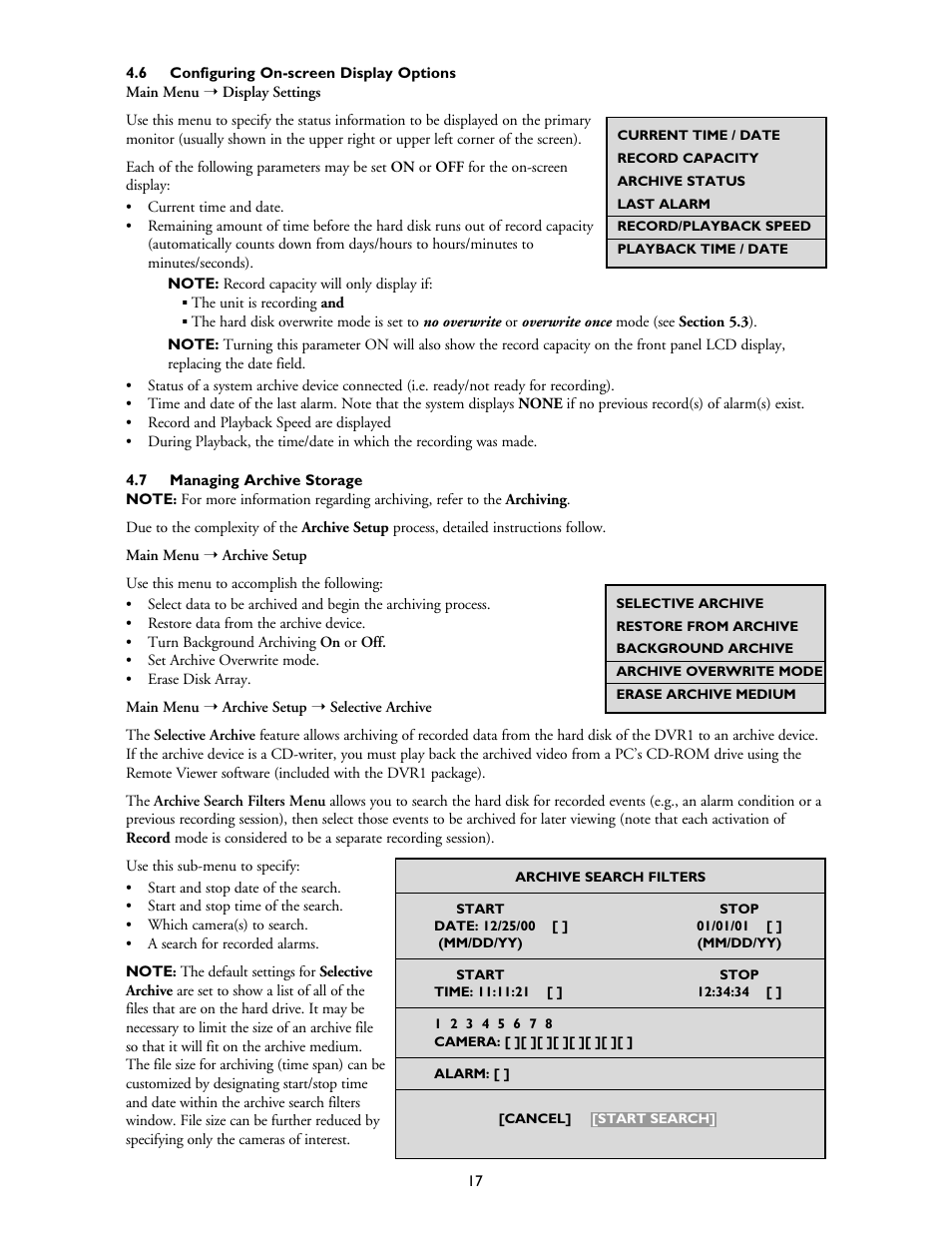 Bosch DVR1EP32A User Manual | Page 17 / 40