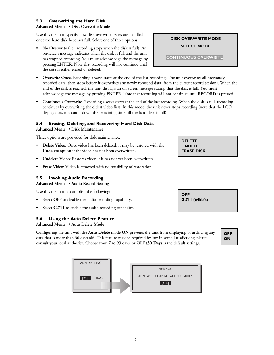 Bosch DVR1EP32A User Manual | Page 21 / 40