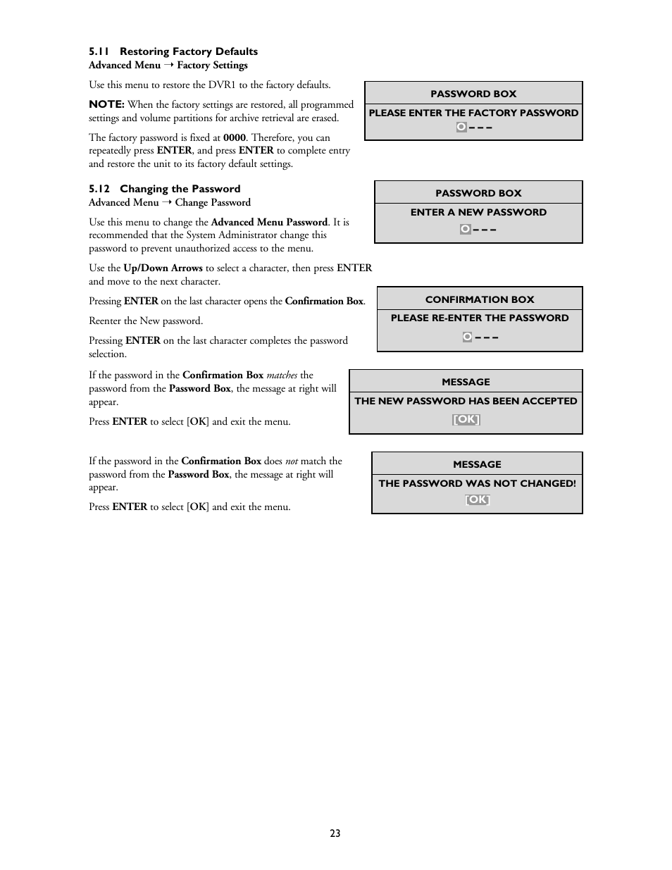 Bosch DVR1EP32A User Manual | Page 23 / 40
