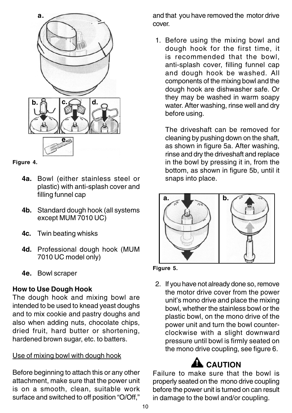 Bosch MUM 7000 UC User Manual | Page 10 / 32