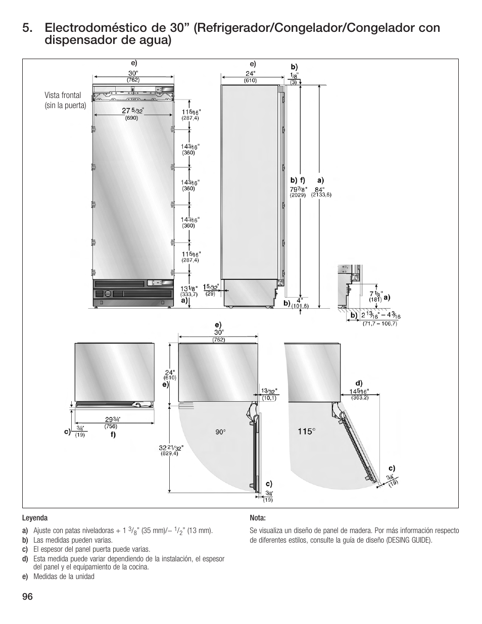 Bosch Single Door User Manual | Page 96 / 124