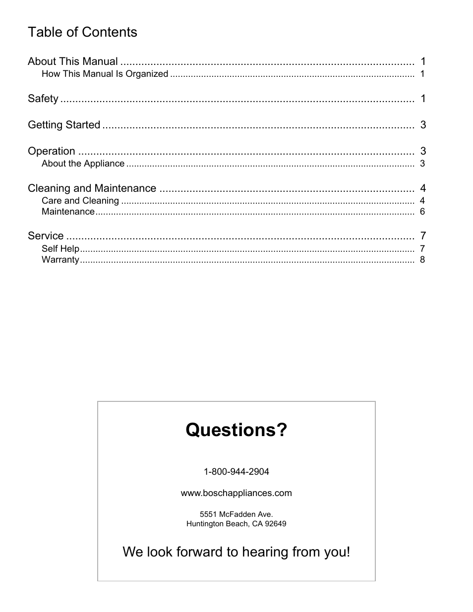 Bosch DKE94 User Manual | Page 2 / 32