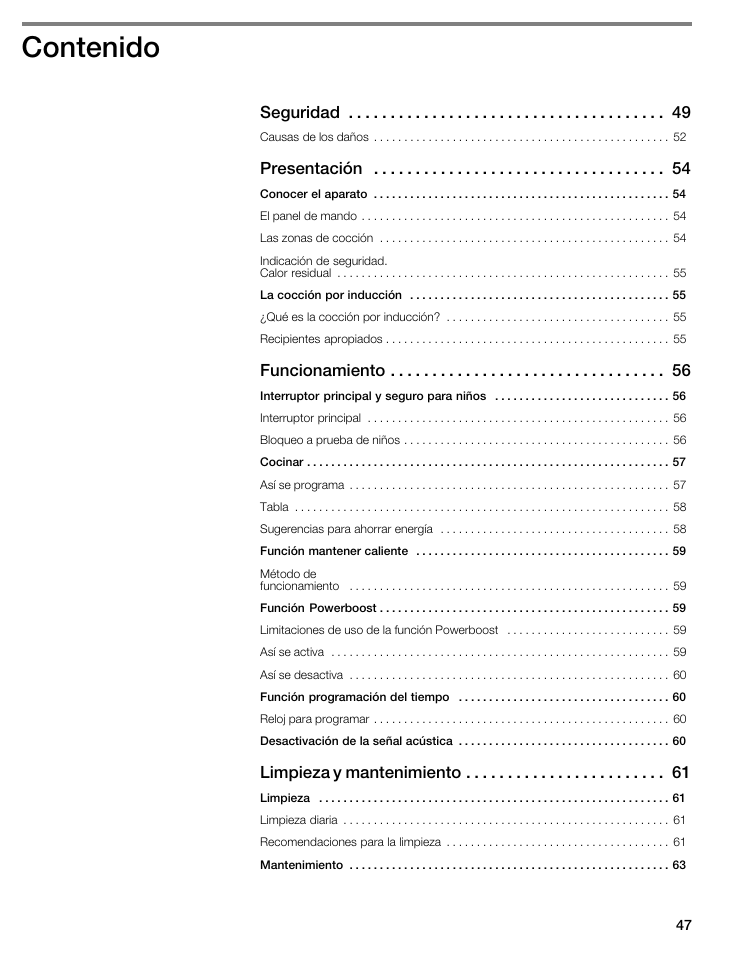 Bosch NIT8053UC User Manual | Page 47 / 69