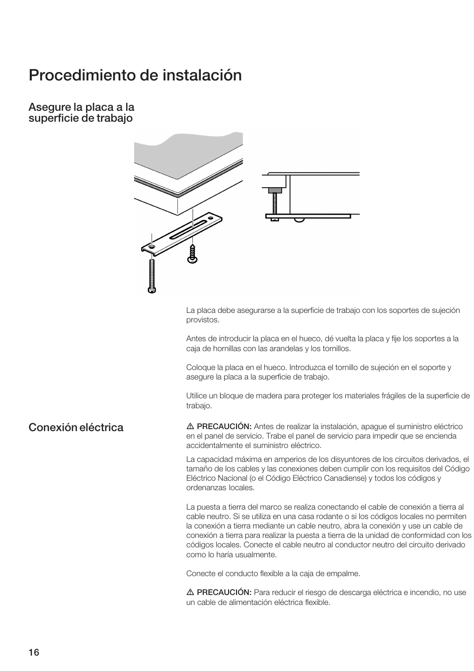 Procedimiento de instalación | Bosch NET 74.. User Manual | Page 16 / 20
