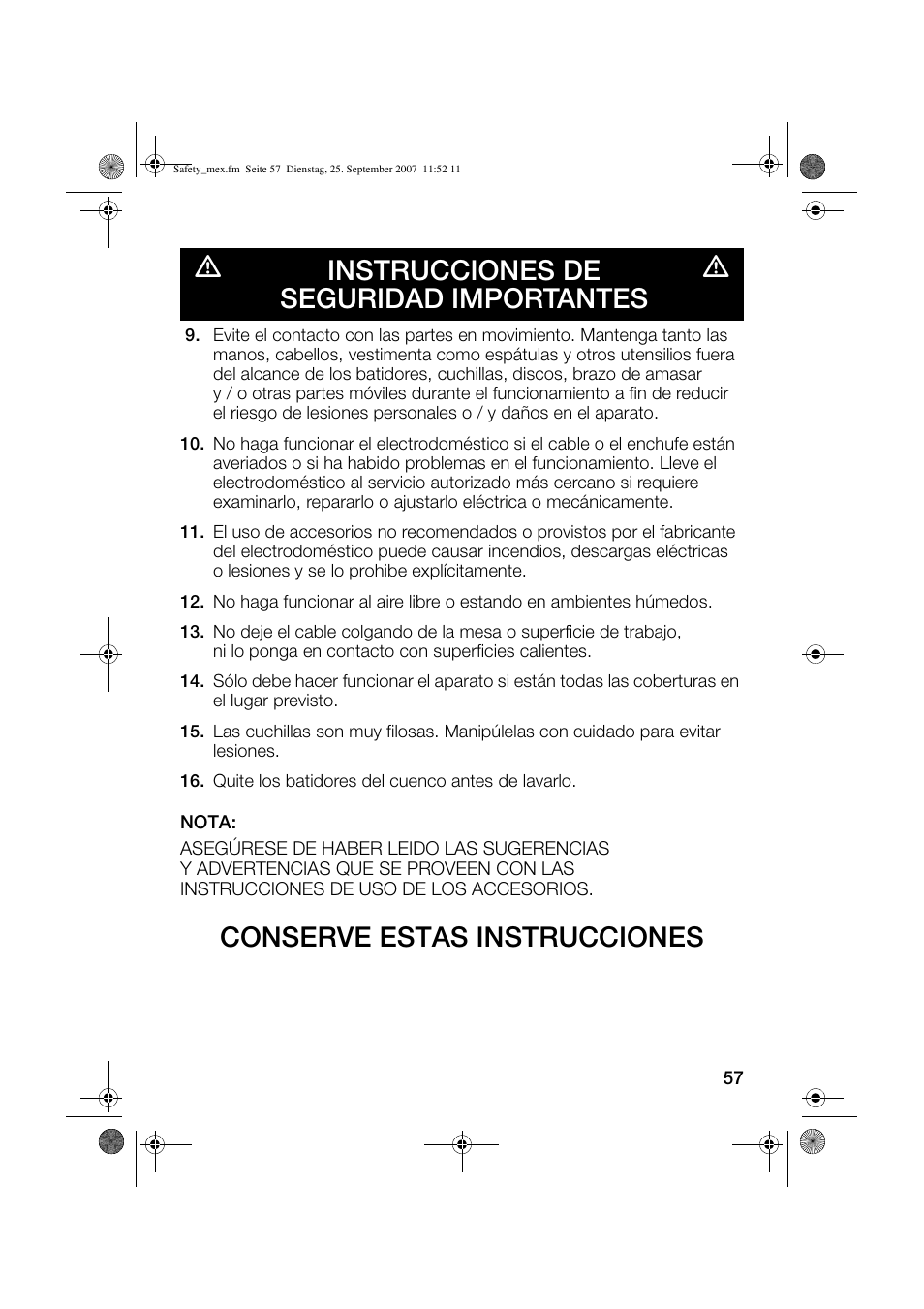 Bosch MUM6N10UC User Manual | Page 57 / 84