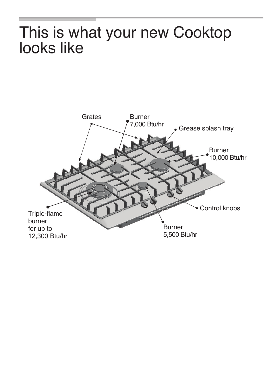 Looks like this is what your new cooktop | Bosch 9000095597 B User Manual | Page 11 / 64