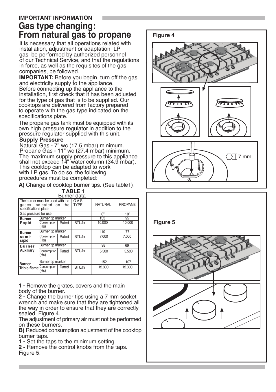 Gas type changing | Bosch 9000095597 B User Manual | Page 20 / 64