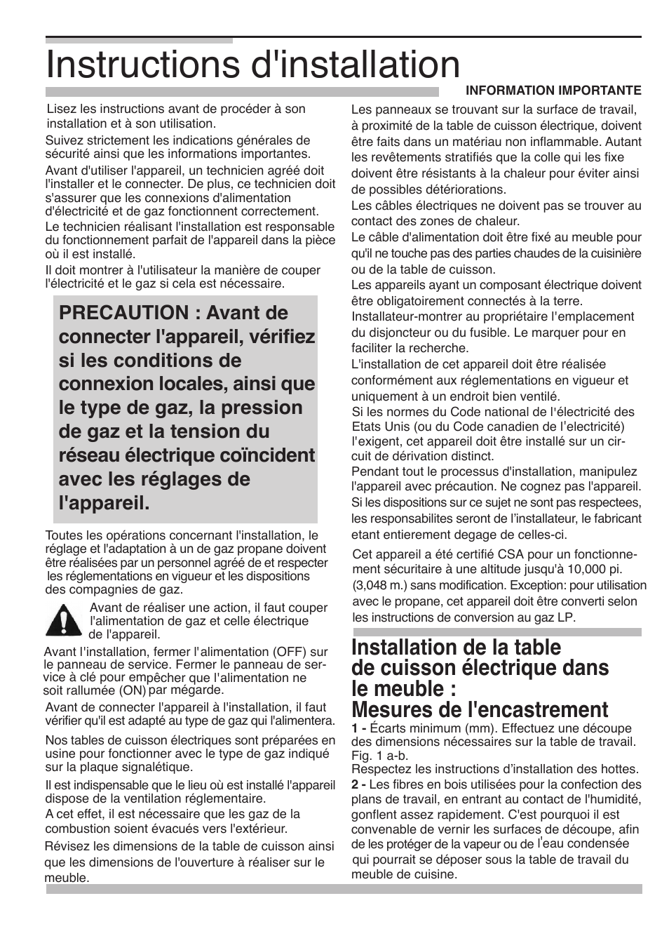 Instructions d'installation | Bosch 9000095597 B User Manual | Page 38 / 64