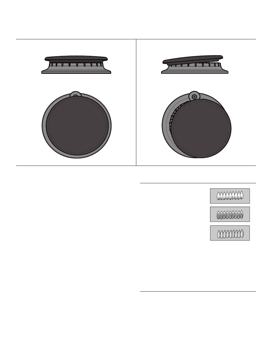 Figure 10: pose des capuchons de brûleur, Vérification finale | Bosch NGM User Manual | Page 20 / 32