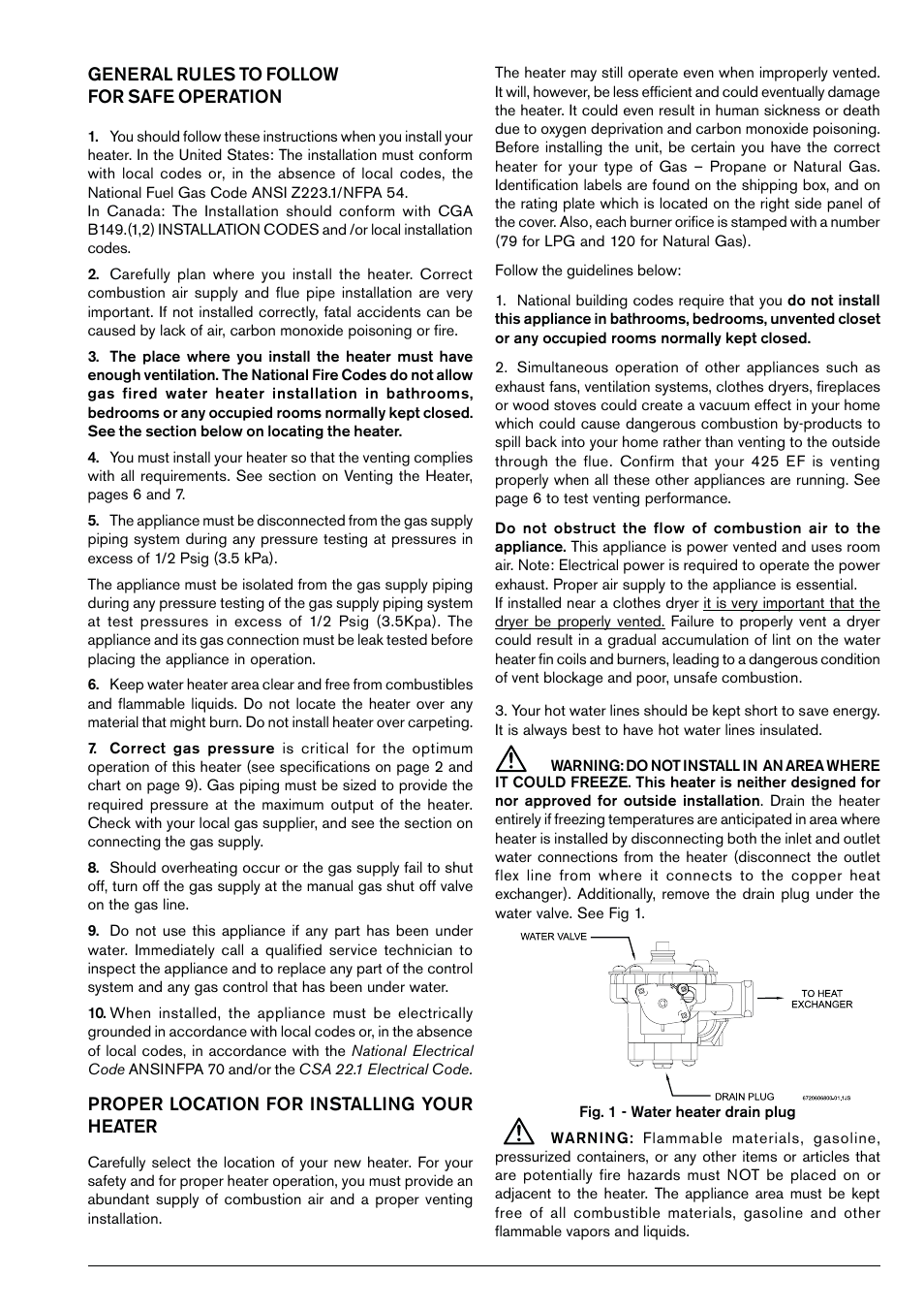 Bosch GWH 425 EF User Manual | Page 5 / 26