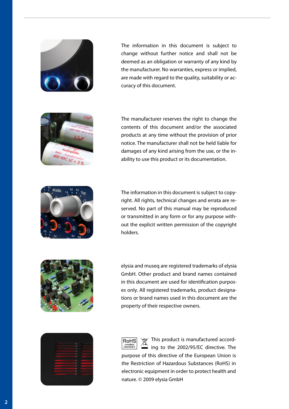 elysia museq User Manual | Page 2 / 17